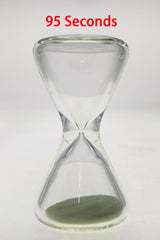 TAG - 3.5" Hour Glass with Glow in the Dark Sand