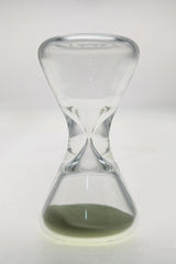 TAG - 3.5" Hour Glass with Glow in the Dark Sand