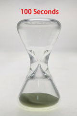 TAG - 3.5" Hour Glass with Glow in the Dark Sand