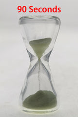 TAG - 2.0" Hour Glass with Glow in the Dark Sand