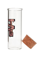 TAG - 8" Glass Jar w/ Cork Top (75x5MM)