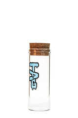 TAG - 8" Glass Jar w/ Cork Top (75x5MM)