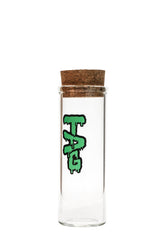 TAG - 8" Glass Jar w/ Cork Top (75x5MM)