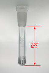 TAG - 18/14MM Closed End Rounded Super Slit Showerhead Downstem