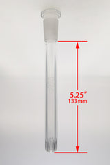 TAG - 18/14MM Closed End Rounded Super Slit Showerhead Downstem