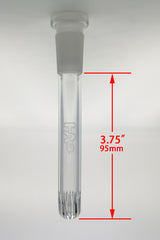 TAG - 18/14MM Closed End Rounded Super Slit Showerhead Downstem