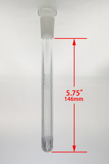 TAG - 18/14MM Closed End Rounded Super Slit Showerhead Downstem