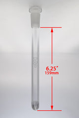 TAG - 18/14MM Closed End Rounded Super Slit Showerhead Downstem