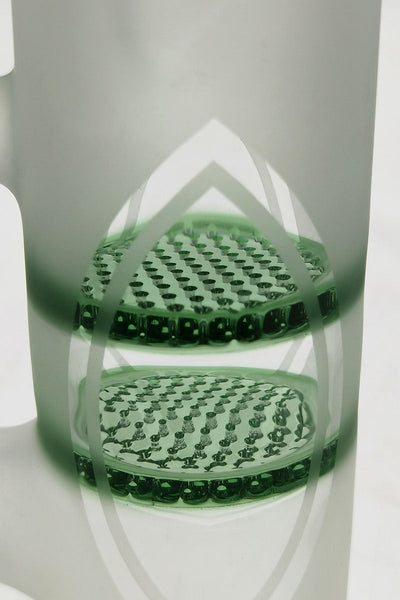 TAG - 8.25" Double Honeycomb Ash Catcher w/ Recycling E.C. 50x5MM (18MM Male to 18MM Female)