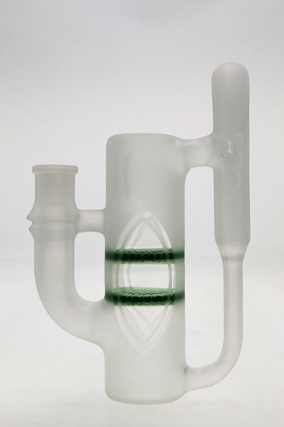 TAG - 8.25" Double Honeycomb Ash Catcher w/ Recycling E.C. 50x5MM (18MM Male to 18MM Female)