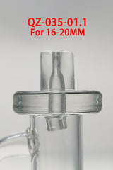 TAG - Directional Air-Flow Quartz Banger Carb Cap with Handle