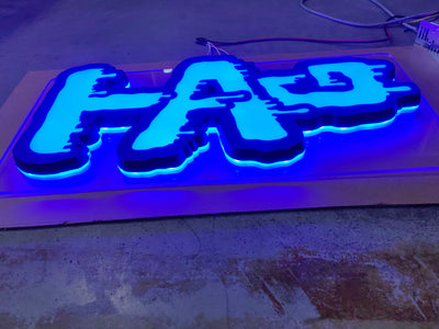 TAG - LED Sign (290MM x 620MM/11.4" x 24.4")