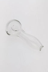 4.00" Spoon Pipe w/ Ash Catcher (60g) Carb Hole: Left Side - Thick Ass Glass - 4.00" Spoon Pipe w/ Ash Catcher (60g) Carb Hole: Left Side