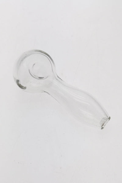 4.00" Spoon Pipe w/ Ash Catcher (60g) Carb Hole: Left Side - Thick Ass Glass - 4.00" Spoon Pipe w/ Ash Catcher (60g) Carb Hole: Left Side