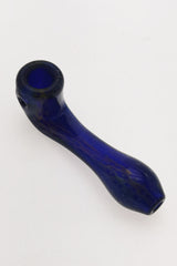 3.75" Sherlock Spoon Pipe (47g) Carb Hole: Left Side