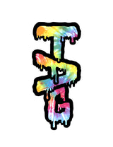 TAG - Wavy Label Sticker 3.50" x 2.00"